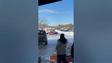 skid steer hits police car|UNBELIEVABLE FOOTAGE: Lincoln man rams skid steer into .